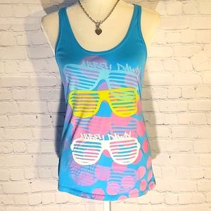 ⭐Vintage⭐Abbey Dawn Twisted Back Muscle Tank JR XL